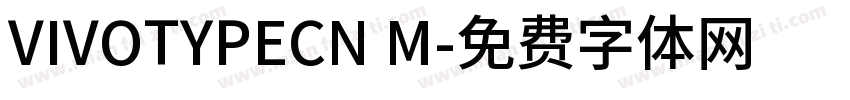 VIVOTYPECN M字体转换